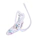 Produktbild SODIAL(R) Sexy Mnner C-String Tanga unsichtbare Unterwsche Panty Beutel w / Drache stuft Muster Wei
