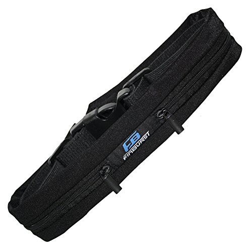 FinBurst Riñonera Running Belt - Puede Sujetar Todo Tipo de iPhone y Móvil - El Mejor Cinturón Deportivo para Atletas de Todo el Mundo