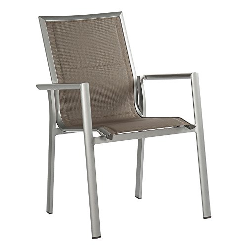 Preisvergleich Produktbild Gartenstuhl Gel Colour: Taupe