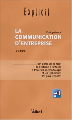 Book's Cover of La communication d'entreprise