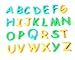 Produktbild Lernspielzeug Magnetic Alphabet Kids Kind Spaß 3+ Letters Toy Kühlschrankmagnete