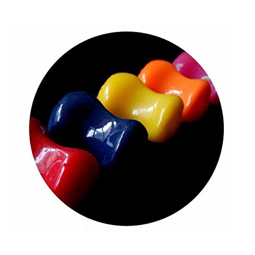 4 Stk. JUYUAN-EU Ergonomische Schreibhilfen für Stifte | Griffverdickung | Stiftehalter | 4 Pack in verschiedenen Farben für Rechtshänder und Linkshänder - 3
