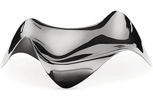 VITTLEITALY Alessi Blip posacucchiaio in Acciaio Satinato (Satinato, Acciaio)