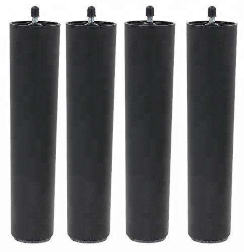 Preisvergleich Produktbild Design61 4er Set Möbelfüße Sofa Füße Möbelgleiter Möbeluntersetzer Sofa Sessel zum Anschrauben 260mm