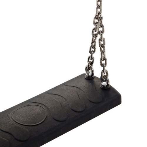 Preisvergleich Produktbild Erwachsenenschaukelsitz longi aus Gummi - schwarz - Edelstahl 250 - DIN EN 1176 öffentlich