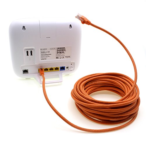2m – orange – 5 Stück – (PACK) – CAT.6 CAT6 Ethernet-Lan-Netzwerk-Kabel 1000Mbits Patchkabel CAT 6 kompatibel zu CAT.5 CAT.6a CAT.7Internet DSL Smart TV Wii Xbox Spielkonsole Mediaplayer Switch Router Modem Patchpannel Access Point Patchfeld - 7