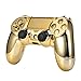 Produktbild Gold Chrome Ersatz Hydro getaucht Shell Mod Kit für PS4 Controller (Farbe: golden)