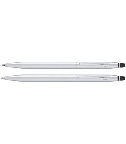 A. T. Cross penna stilografica Classic Century cromato lucido F