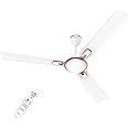 Polycab Zoomer Prime 1200mm 5-Star BLDC, Remote Ceiling fan for home | 100% Copper, High Air Delivery, 6 Speed Setting, Sleep Mode, Reverse Rotation, Boost Technology | 3 Years Warranty【Silky White】