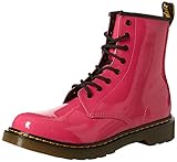 dr martens pink Soft and breathable mesh and synthetic lining
