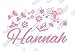 Personalised Name Girls Wall Art Sticker - Princess Cinderella Story - [ Just message us with the name! ]