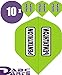 Produktbild ABC Darts Flights Pentathlon - Classic Grün Lime - 10 sätz (30 stück Dart Flights)
