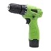 Produktbild ACBAZEFA Wiederaufladbare Handbohrmaschine Multifunktions Haushalt Lithium Drill Gun Elektroschrauber Elektroschrauber,Green