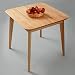 Produktbild Paris Buche Esstisch Massivholz Tisch Natur 100% 75x75x75 cm Esszimmertisch
