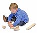 Melissa & Doug Standard Unit Building Blocks - Natural Hardwood (60 Pieces)