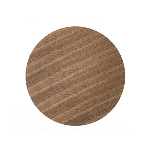 Ferm Living - Tischplatte - Geräuchertes Eichenholz - Ø 40 cm