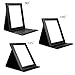 DUcare Tabletop Vanity Makeup Mirror Portable Folding Mirrors with Standing Large
