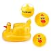 Highdas 2016 Baby Inflatable Sofa Highdas 2016 Baby Thickened Multifunction Learn Chair Highdas 2016 Baby Travel Portable Security Seat Bath Stools (Yellow)