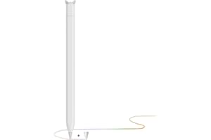 YINVA Apple Pencil Hülle Apple Pencil Case Netter Fall, Silikon Schön Weicher Stift Grip Griff mit Ladekappe Kappe und Pen Nib Spitze Schutzhülle (2. Generation, Weiß)