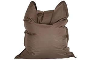 UGEFKMQ Housse De Chaise Pouf Flottant De Piscine - Canapé Et Fauteuil De Haricots Géant (Pas De Remplissage) 140 x 180 Cm, Couleur Café