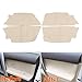 Produktbild Duspper - for Toyota Prado PU Leather Door Armrest Cover Trim Decor Panel Car-Covers Interior Anti-Scratch Car Styling Accessories 2010-16 [Beige]