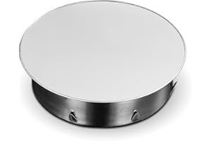 Umllpet Schornsteinabdeckung, Ø160mm Kaminlochdeckel Ofenrohr Abdeckung, Feuerfester Edelstahl Kaminrohr Abdeckung Ofenrohrkapsel Wandfutterdeckel Ofenlochdeckel für allegängigen Ofenrohre