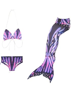 Das beste Mädchen Meerjungfrauen Bikini Kostüm Meerjungfrau Schwimmanzug Badeanzüge Tankini