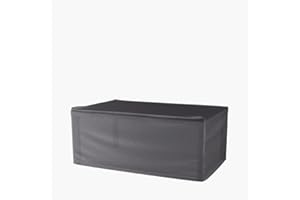 PACIFIC LIFESTYLE Platinum AeroCover Rip-Stop Polyester Cover for Garden Dining Set |Strong Lightweight Breathable Cover for Patio Table and Chairs | Outdoor Set Cover Waterproof Fade Resistant W160xD100xH70cm