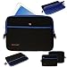Produktbild TECHGEAR Pro Sleeve [10] Schutzhülle aus Neopren mit Reißverschluss und Anti-Shock Bubble-Innenausstattung für iPad 9,7 iPad Pro 11 iPad Pro 10,5 iPad Air 3 (2019) Air 2, Air 1 iPad 4 3 2 -Blau