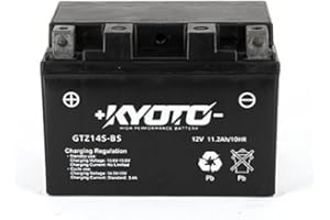 Batterie moto Kyoto SLA GTZ14S-BS (YTZ14S) AGM - Sans entretien - 12 V 11.2 Ah - Dimensions: 150 x 87 x 110 mm compatible avec BMW R1200R successor 1200 2009