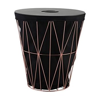 axentia 128275 Wäschekorb - Design Wäschesammler mit