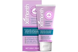 PTOSYAPE Vuara Varicose Veins Cream, Varicose Veins Treatment Cream, Varicose Vein Cream For Legs, Relieve Leg Swelling And Promote Blood Circulation（1pcs）