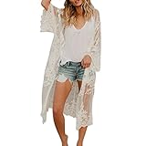 mujeres de manga larga irregular Cardigan Outwear capa ocasional Tops