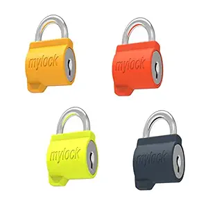 Godrej Locking Solutions and Systems 6666 Key Baggage Lock (Multicolour, Polished Finish)