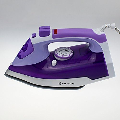 Wkkie Handheld Steam iron Vertical Shot Of Steam With Non-stick Ceramic soleplate,1800w-A
