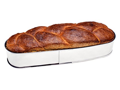 CHG 3365-00 Kuchen-/Brotbackring, oval, b=11,0 cm, h = 7,0 cm - 4