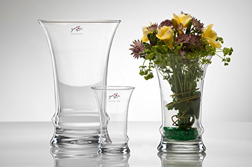 Glasvase Tulip klar konisch 18 cm Ø 12 cm hot cut von Sandra Rich - 2