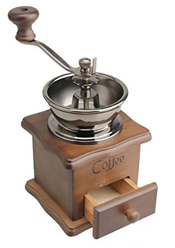 PuTwo Kaffeemühle manuelle Handkaffeemühle mit Keramikmahlwerk,stufenlos einstellbar,Kapazität Max. 40 g - 2
