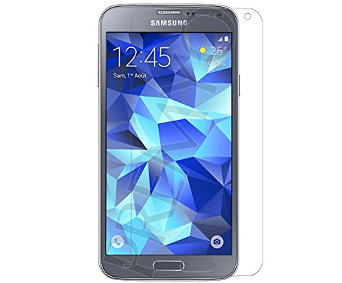 PREMYO vetro temperato Samsung S5 Neo. Pellicola vetro temperato S5 Neo con una durezza di 9H e bordi arrotondati da 2,5D. Pellicola in vetro Galaxy S5 Neo