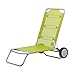 Produktbild Jan Kurtz Strandstuhl WHEELY, a.2 Rädern, Stahlrohr alufa., Bezug: Kunststoffgewebe pistazie