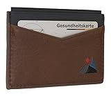 Querformat Fossil Herren Kreditkartenetui Kartenetui Lederetui Cognac 6561