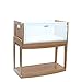 Knuma Huddle Bedside Crib - Natural Beech
