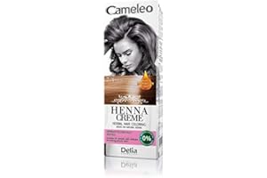 Cameleo - Henna Ziołowa Do Koloryzacji Włosów – Orzech Laskowy – Na Bazie Naturalnej Chny – Bez Amoniaku I Utleniaczy – 75g