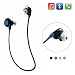 Produktbild elecfan Bluetooth Kopfhörer Roman Bluetooth V4.1 Wireless Headphones in Ear Kopfhörer Sweatproof Sport laufende Earbuds für All Android Cell Phones iPad (BTH-Blau)