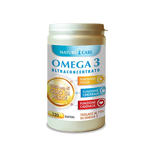 Máxima concentración de Omega 3, las grasas buenas que ayudan al corazón y la vista. Complemento alimenticio titulado al 75% en Omega3 (DHA + EPA), para obtener los máximos beneficios.