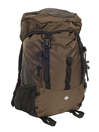 Trespass Circul8, Olive, Backpack/Rucksack 30L with Chest & Hip Strap, Loops for Walking Poles & Ventilation System for Men, Green