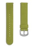 Lilienthal Berlin - Made in Germany – Wechselarmband, vegetabil gegerbtes Leder L1 (Farbe: greenery / Schließe: silber)