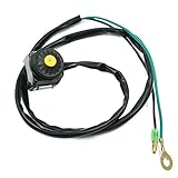 Largo: 75cm Interruptores de motocicleta Universal 7/8 Interruptor de muerte Botón de bocina Stop 22 mm Manillar Para Motocicleta Motocicleta Motocicleta Stop Interruptores de bocina Interruptores de motos