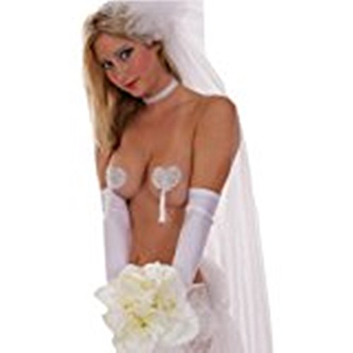 1-Pair-Ladies-Sweetheart-Bridal-Sequin-Pastie-covers