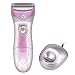 Viitop.eu Ladies Electric Shaver, 3-Blade Cordless Women's Electric Razor with Pop-Up Trimmer, Women Rechargeable Shaving Epilator Razor Female Facial Body Epilators Smooth Hair Away Hairs Removal, Use Wet or Dry